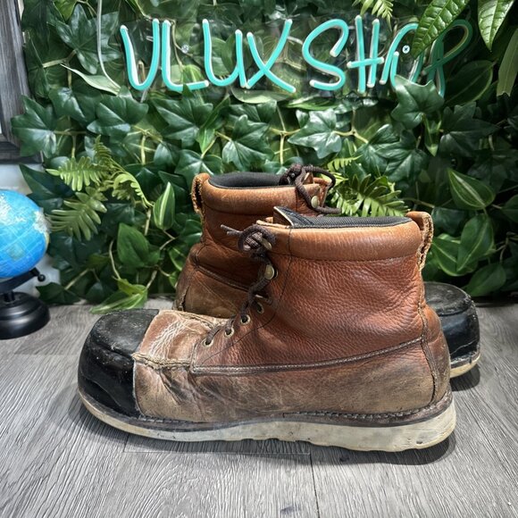 Red Wing Irish Setter 83632 ST Waterproof Safety Toe Work Boots  Men Size 11.5 - Picture 8 of 11